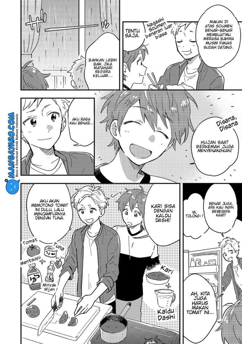 Danshi Koukousei wa Kyou mo Onaka ga Suiteiru Chapter 1 - halaman 9