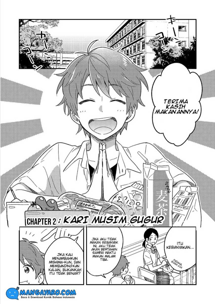 Danshi Koukousei wa Kyou mo Onaka ga Suiteiru Chapter 2 - halaman 2