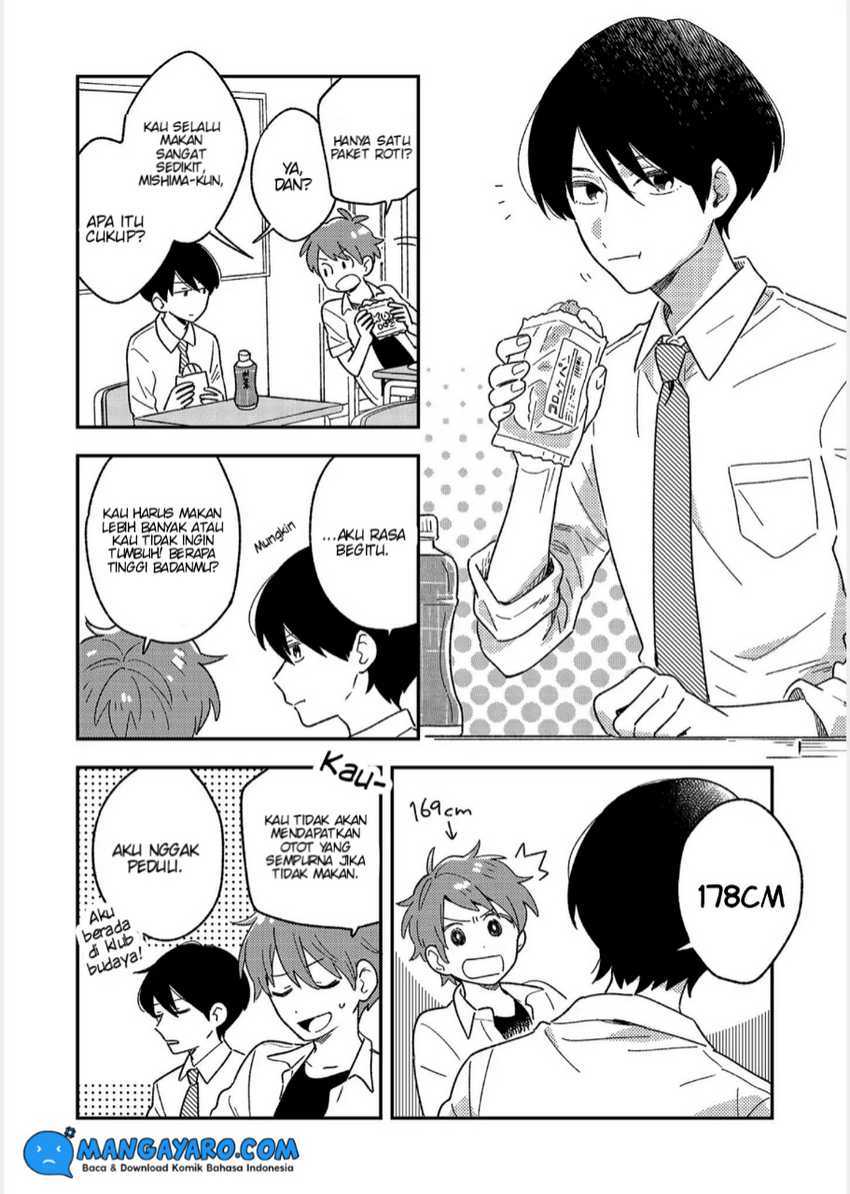 Danshi Koukousei wa Kyou mo Onaka ga Suiteiru Chapter 2 - halaman 3
