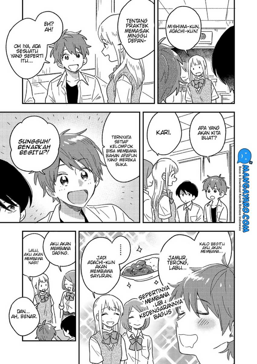 Danshi Koukousei wa Kyou mo Onaka ga Suiteiru Chapter 2 - halaman 4