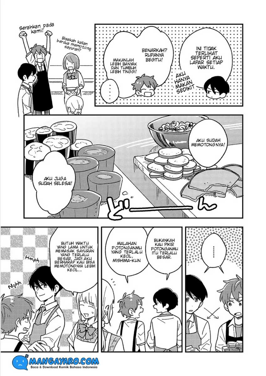 Danshi Koukousei wa Kyou mo Onaka ga Suiteiru Chapter 2 - halaman 6