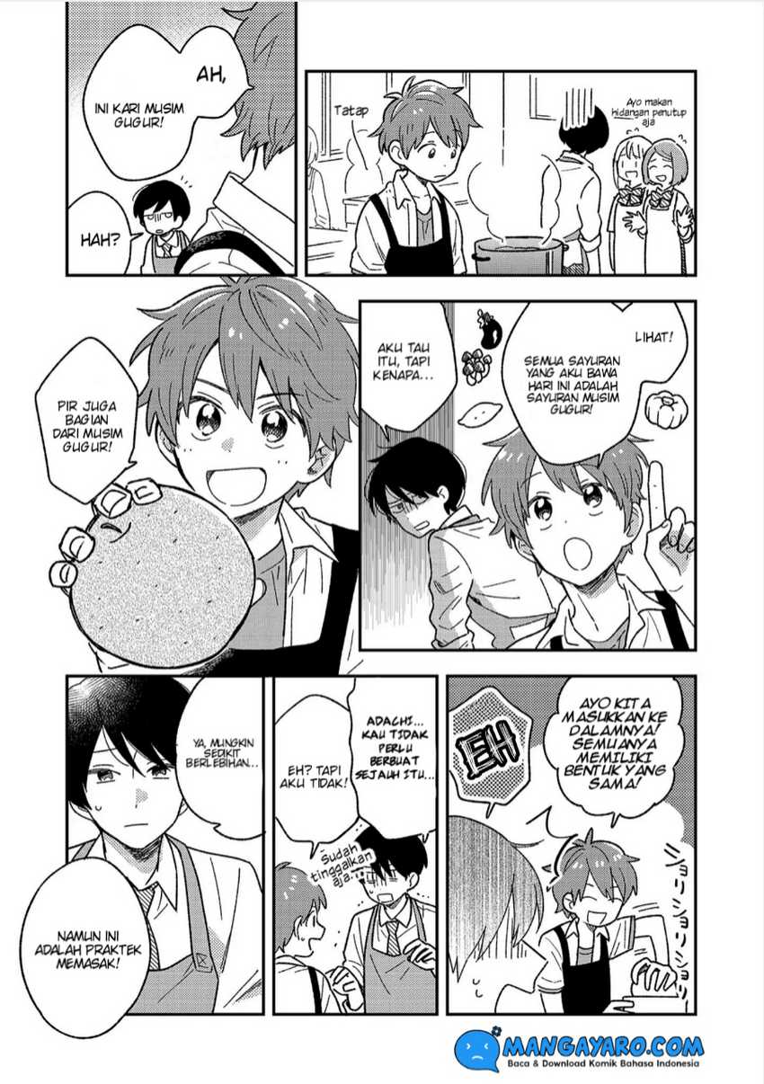 Danshi Koukousei wa Kyou mo Onaka ga Suiteiru Chapter 2 - halaman 8