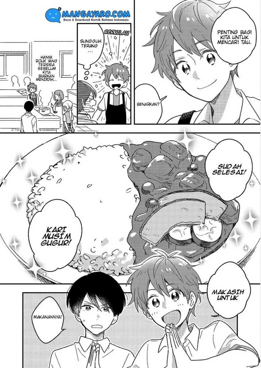 Danshi Koukousei wa Kyou mo Onaka ga Suiteiru Chapter 2 - halaman 9