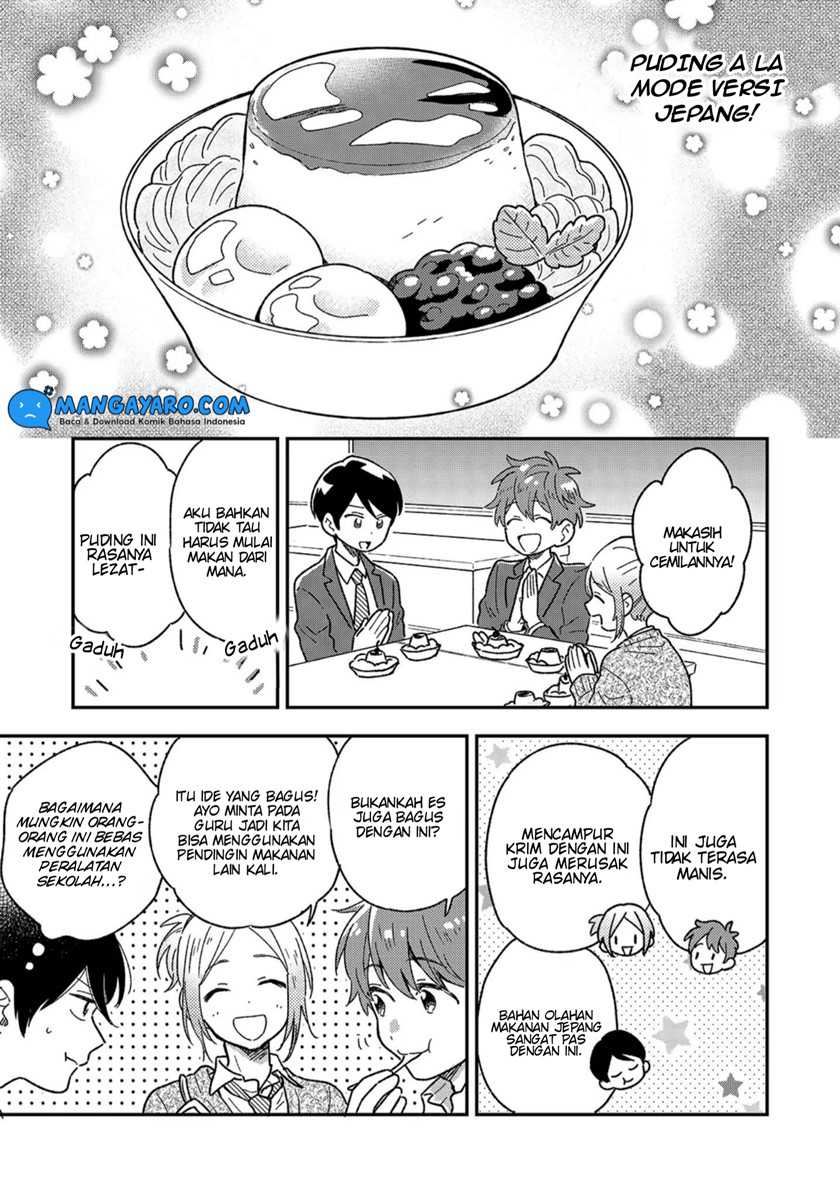 Danshi Koukousei wa Kyou mo Onaka ga Suiteiru Chapter 3 - halaman 10
