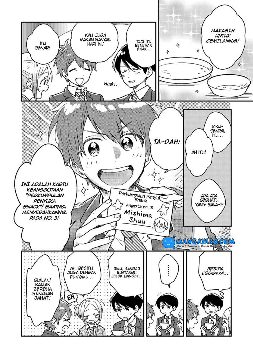 Danshi Koukousei wa Kyou mo Onaka ga Suiteiru Chapter 3 - halaman 11