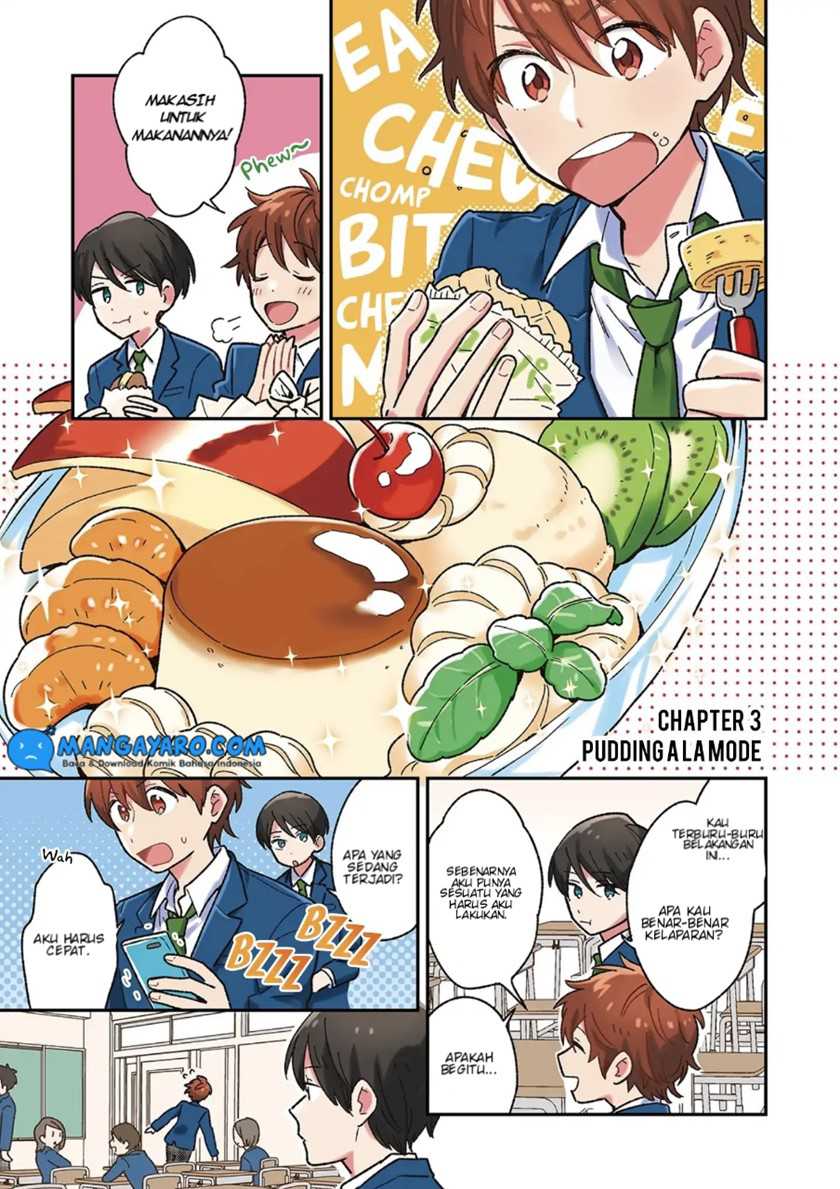 Danshi Koukousei wa Kyou mo Onaka ga Suiteiru Chapter 3 - halaman 2
