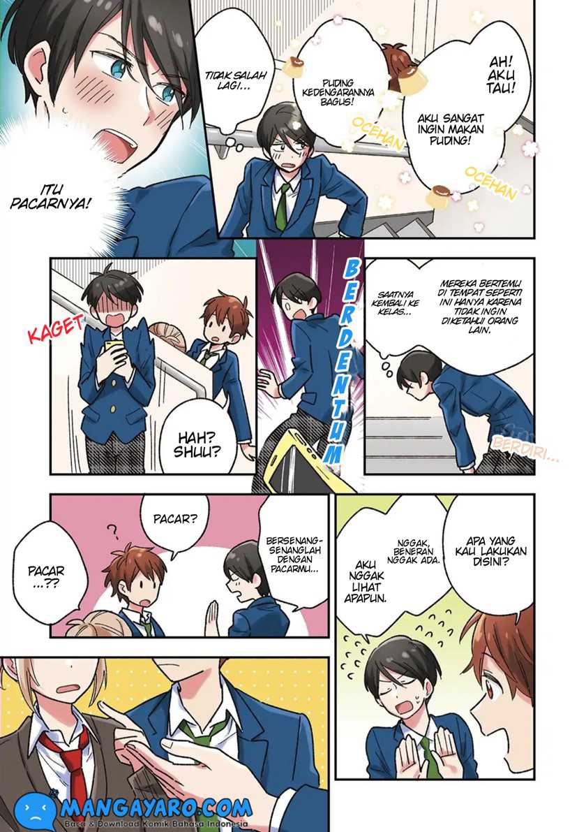 Danshi Koukousei wa Kyou mo Onaka ga Suiteiru Chapter 3 - halaman 4