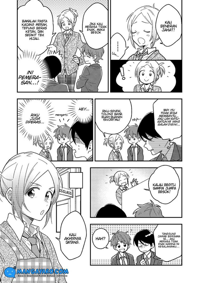 Danshi Koukousei wa Kyou mo Onaka ga Suiteiru Chapter 3 - halaman 6