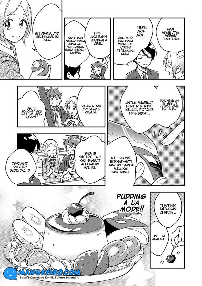Danshi Koukousei wa Kyou mo Onaka ga Suiteiru Chapter 3 - halaman 8