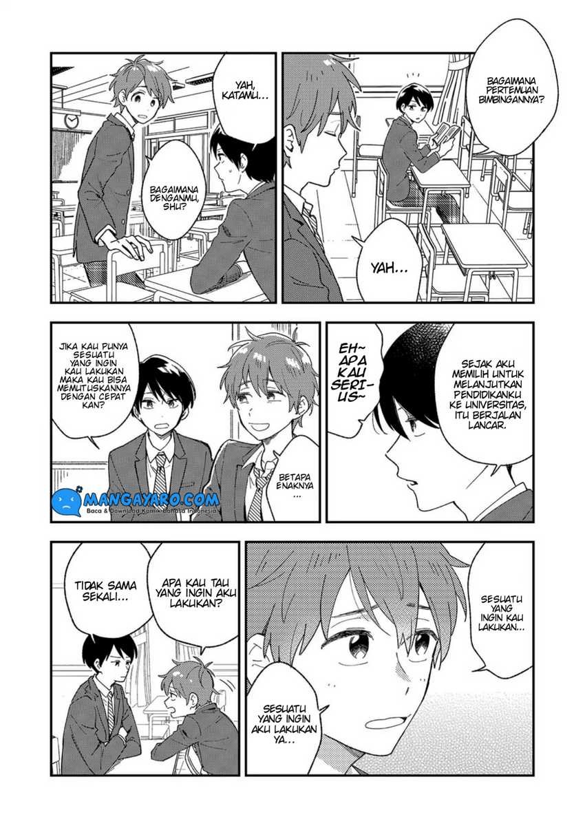 Danshi Koukousei wa Kyou mo Onaka ga Suiteiru Chapter 4 - halaman 3