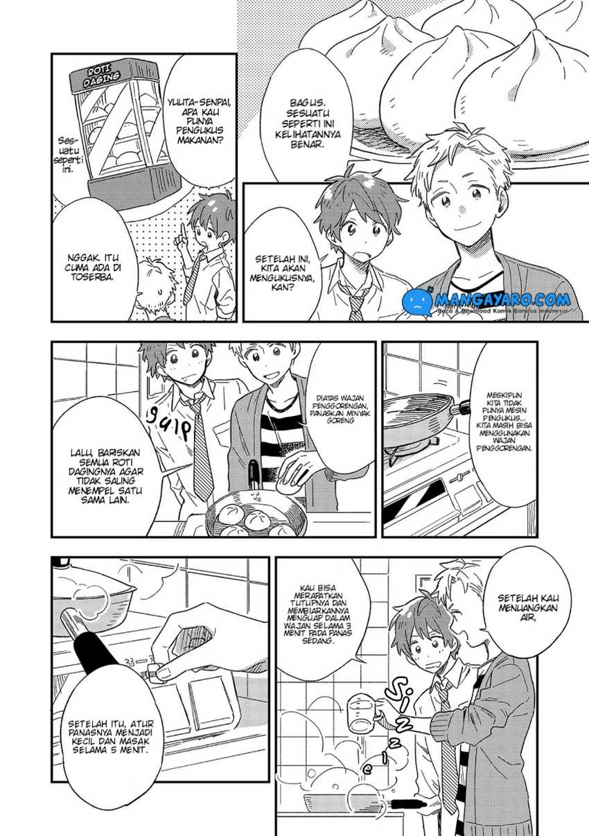 Danshi Koukousei wa Kyou mo Onaka ga Suiteiru Chapter 4 - halaman 9