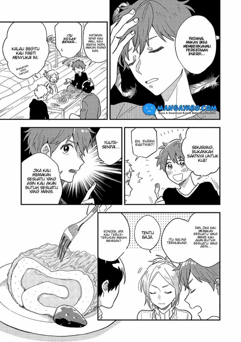 Danshi Koukousei wa Kyou mo Onaka ga Suiteiru Chapter 5 - halaman 11
