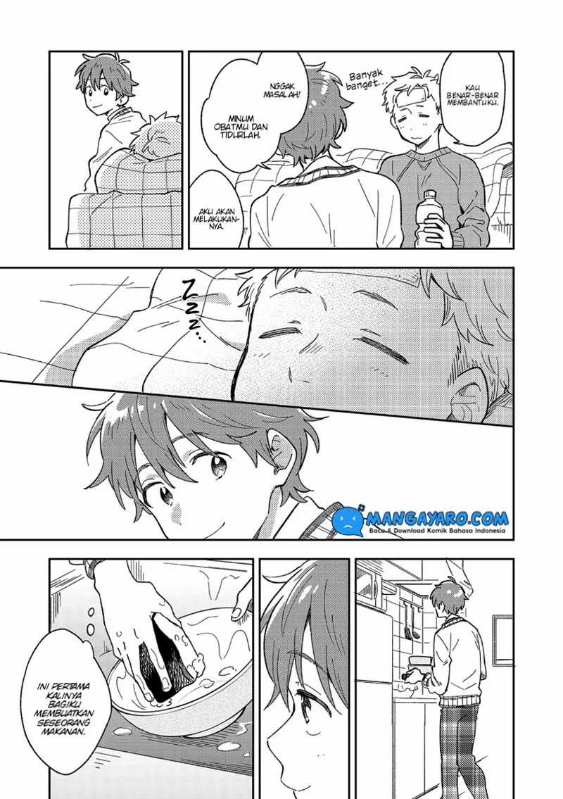 Danshi Koukousei wa Kyou mo Onaka ga Suiteiru Chapter 6 - halaman 9