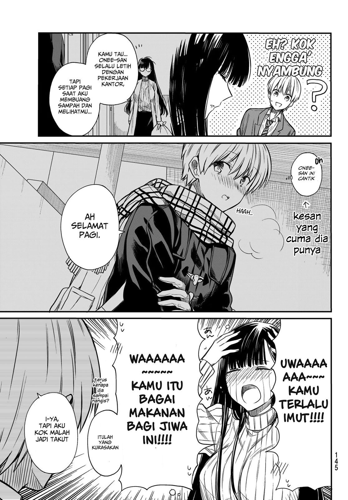 Danshi Koukousei wo Yashinaitai Oneesan no Hanashi Chapter 1 - halaman 6