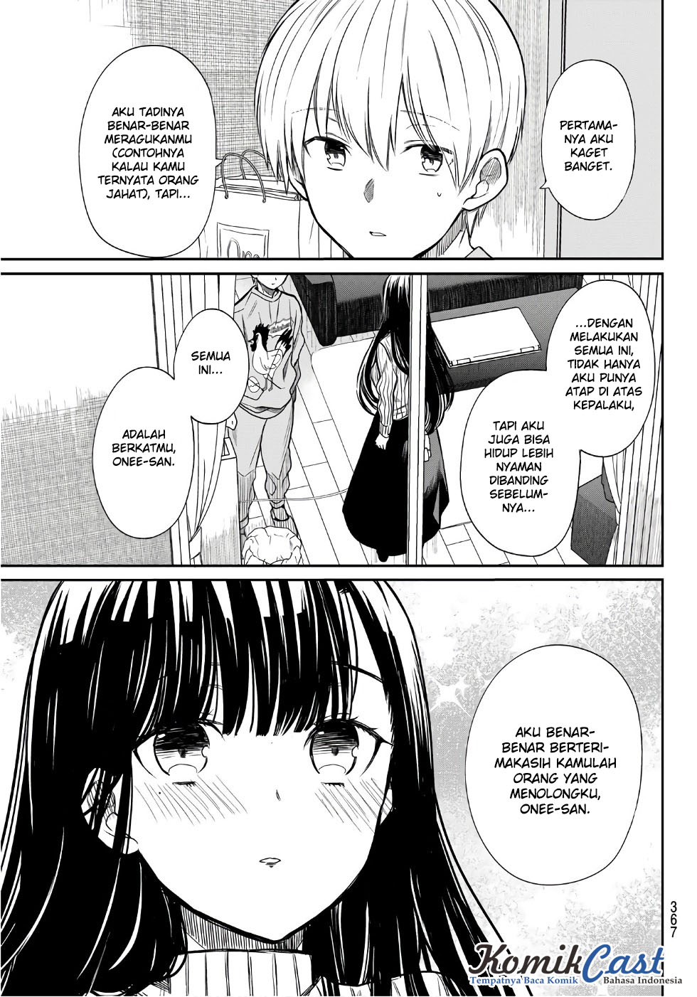 Danshi Koukousei wo Yashinaitai Oneesan no Hanashi Chapter 10 - halaman 4