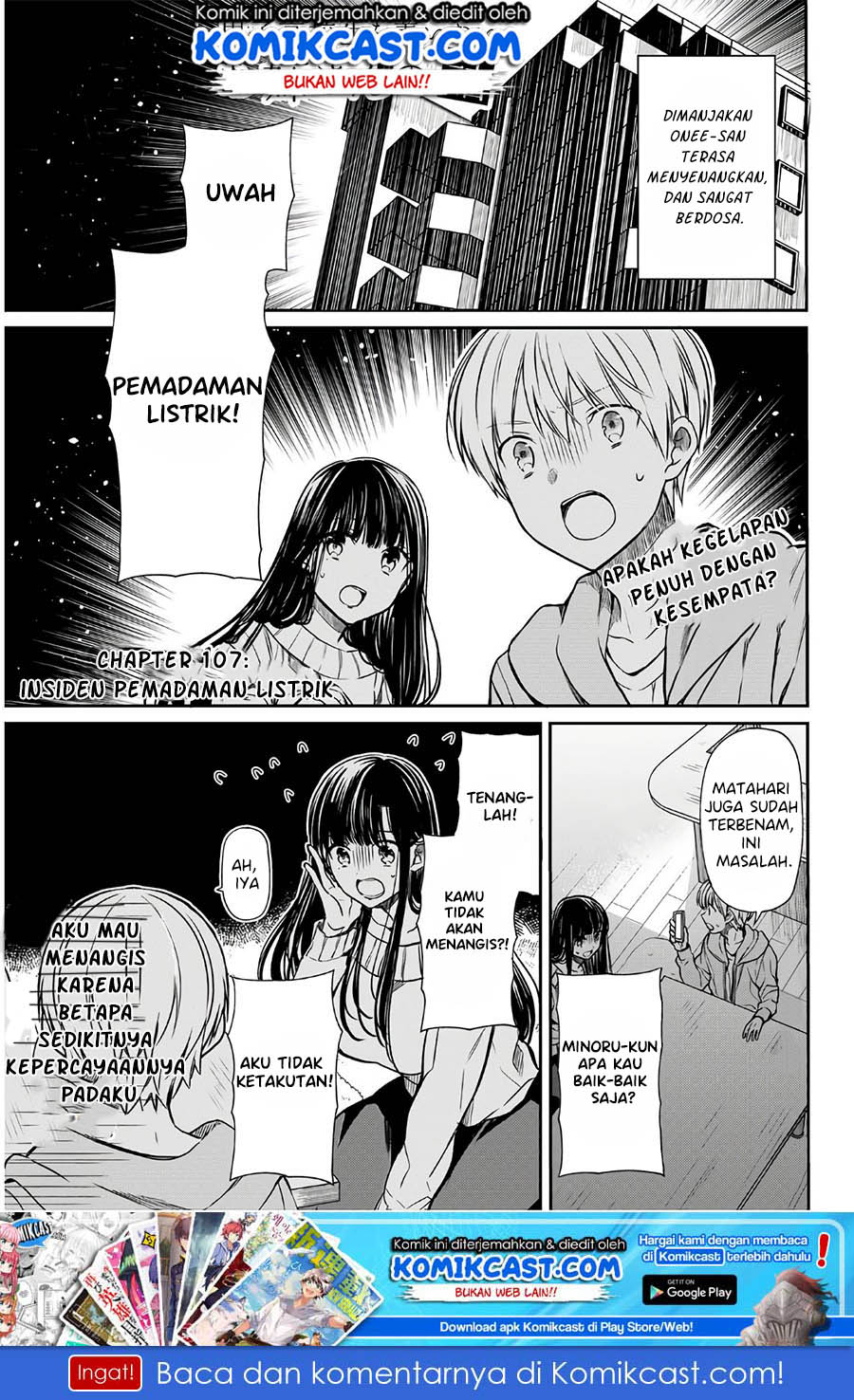 Danshi Koukousei wo Yashinaitai Oneesan no Hanashi Chapter 107 - halaman 2