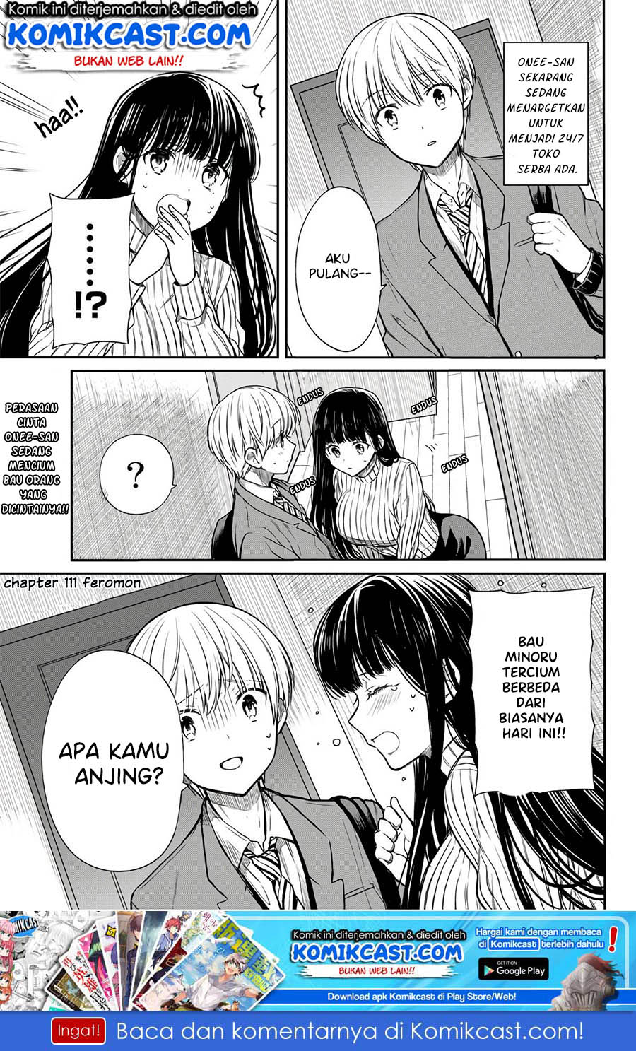 Danshi Koukousei wo Yashinaitai Oneesan no Hanashi Chapter 111 - halaman 2