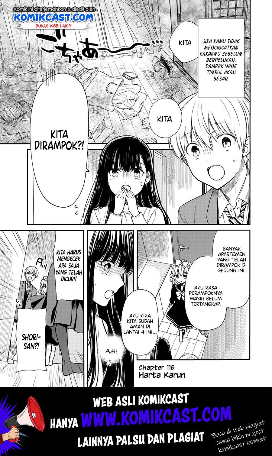 Danshi Koukousei wo Yashinaitai Oneesan no Hanashi Chapter 116 - halaman 2