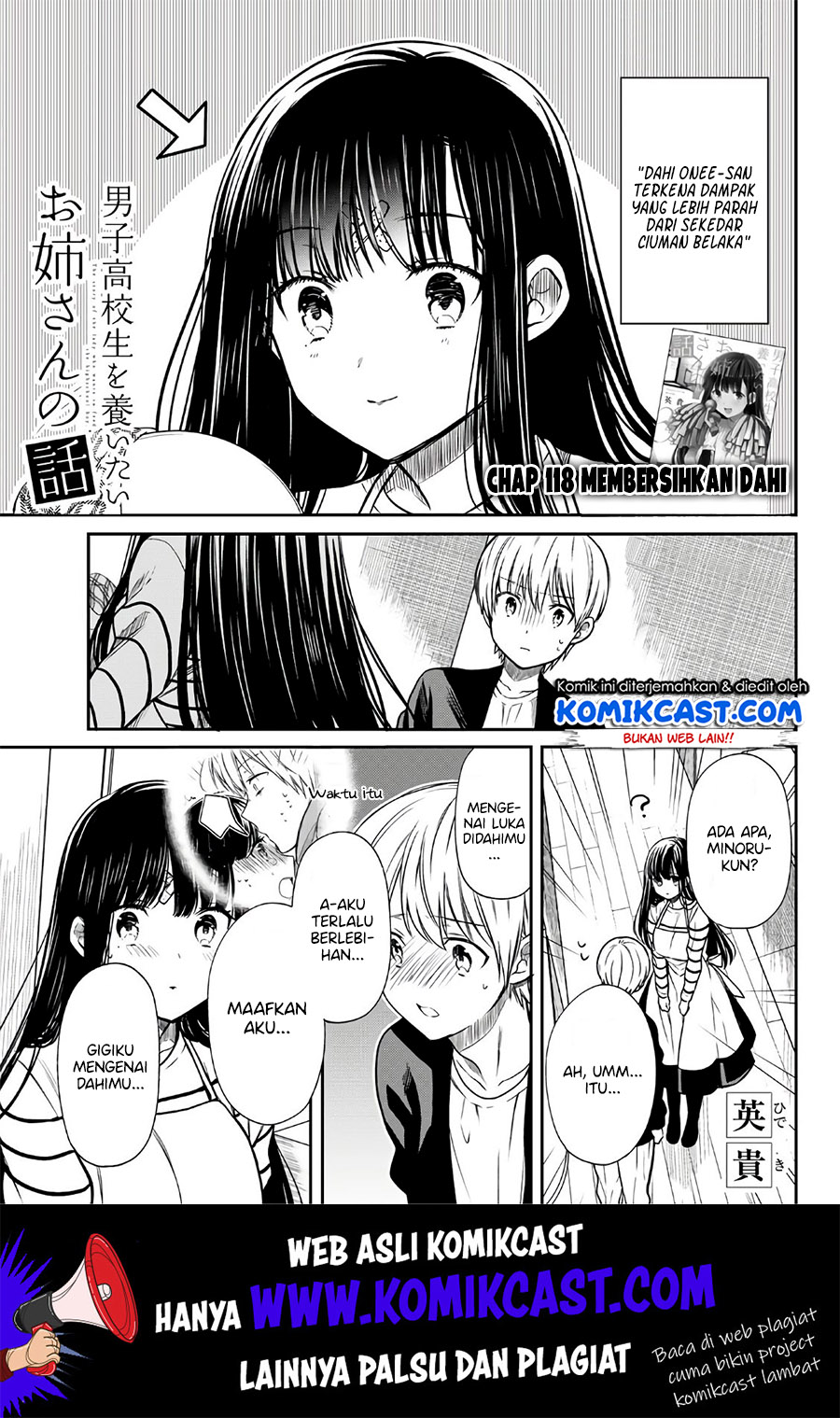 Danshi Koukousei wo Yashinaitai Oneesan no Hanashi Chapter 118 - halaman 2