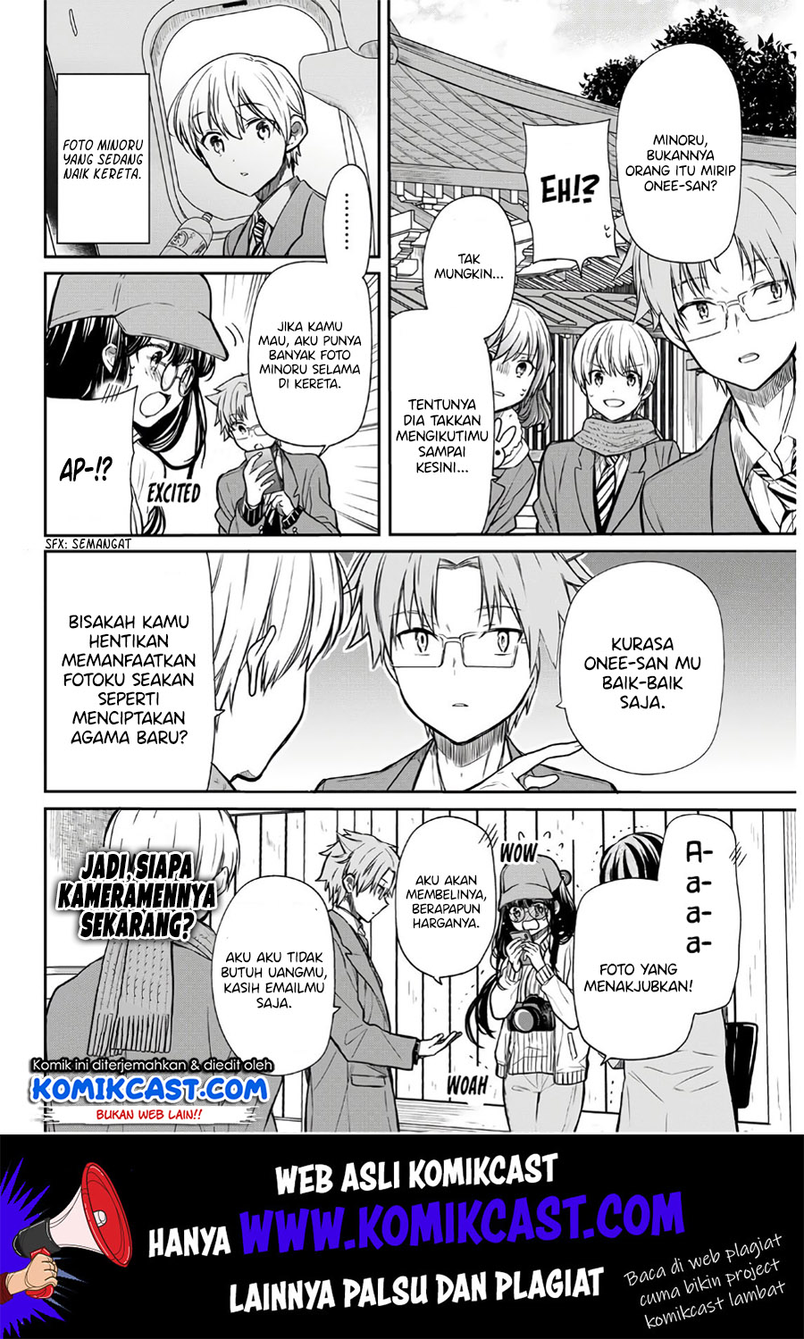 Danshi Koukousei wo Yashinaitai Oneesan no Hanashi Chapter 121 - halaman 3