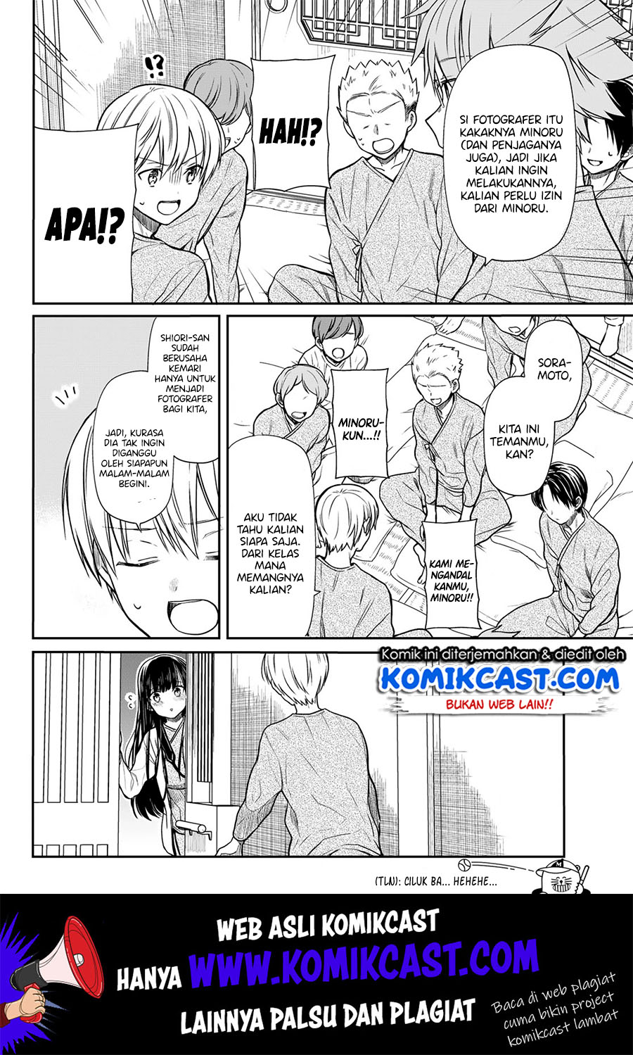 Danshi Koukousei wo Yashinaitai Oneesan no Hanashi Chapter 123 - halaman 3
