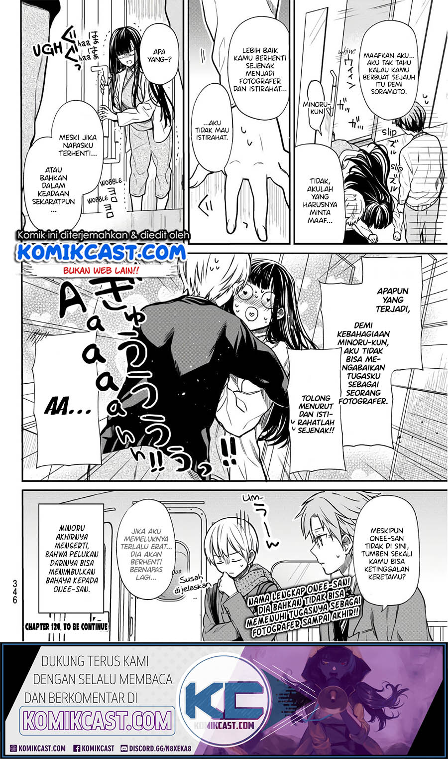 Danshi Koukousei wo Yashinaitai Oneesan no Hanashi Chapter 124 - halaman 5