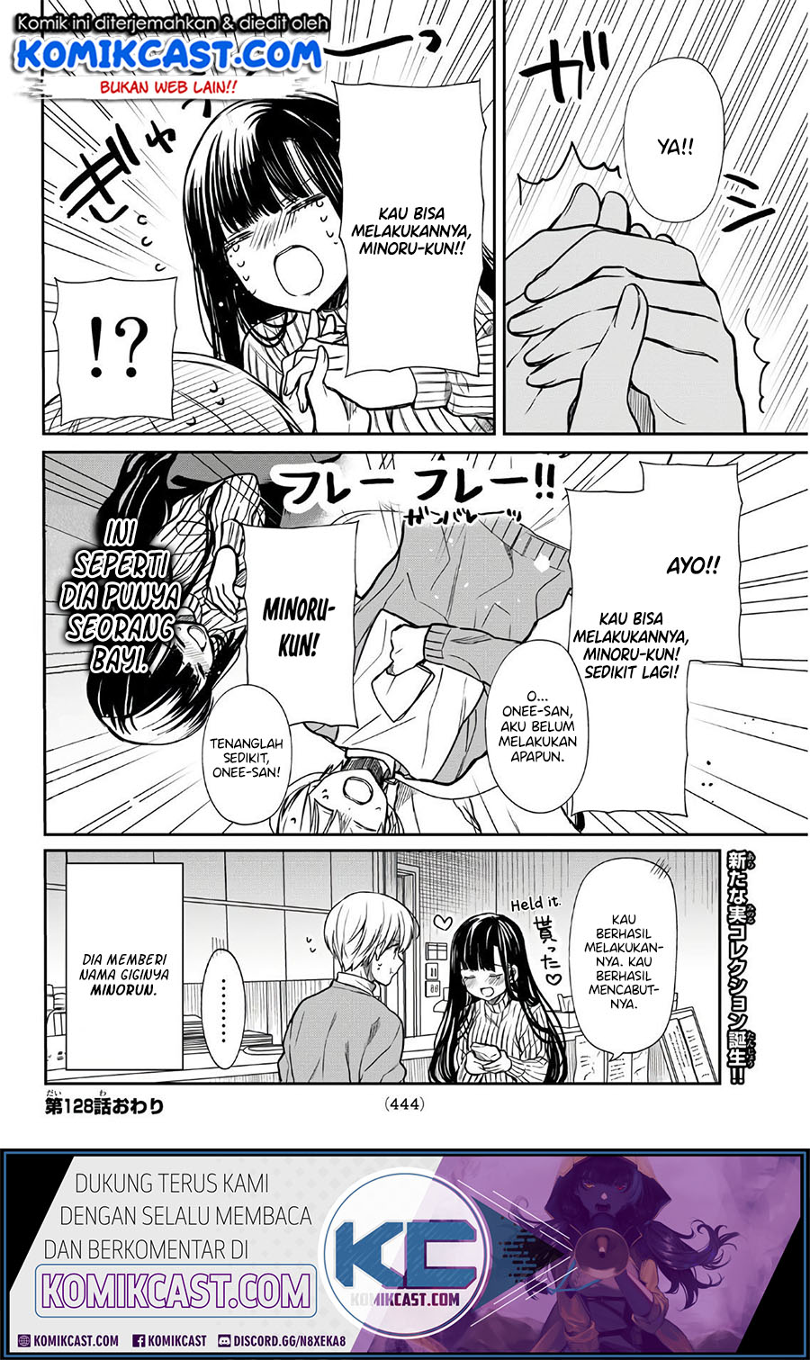 Danshi Koukousei wo Yashinaitai Oneesan no Hanashi Chapter 128 - halaman 5