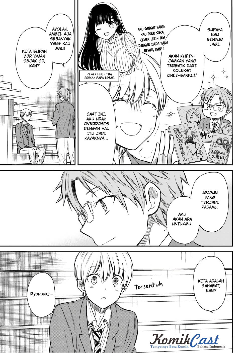 Danshi Koukousei wo Yashinaitai Oneesan no Hanashi Chapter 13 - halaman 4