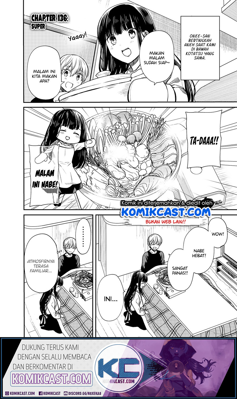 Danshi Koukousei wo Yashinaitai Oneesan no Hanashi Chapter 136 - halaman 2