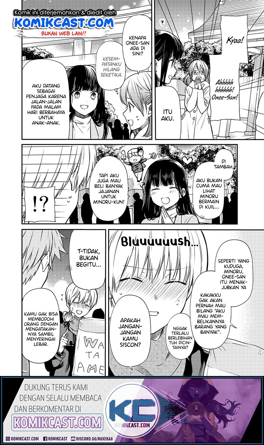 Danshi Koukousei wo Yashinaitai Oneesan no Hanashi Chapter 139 - halaman 3