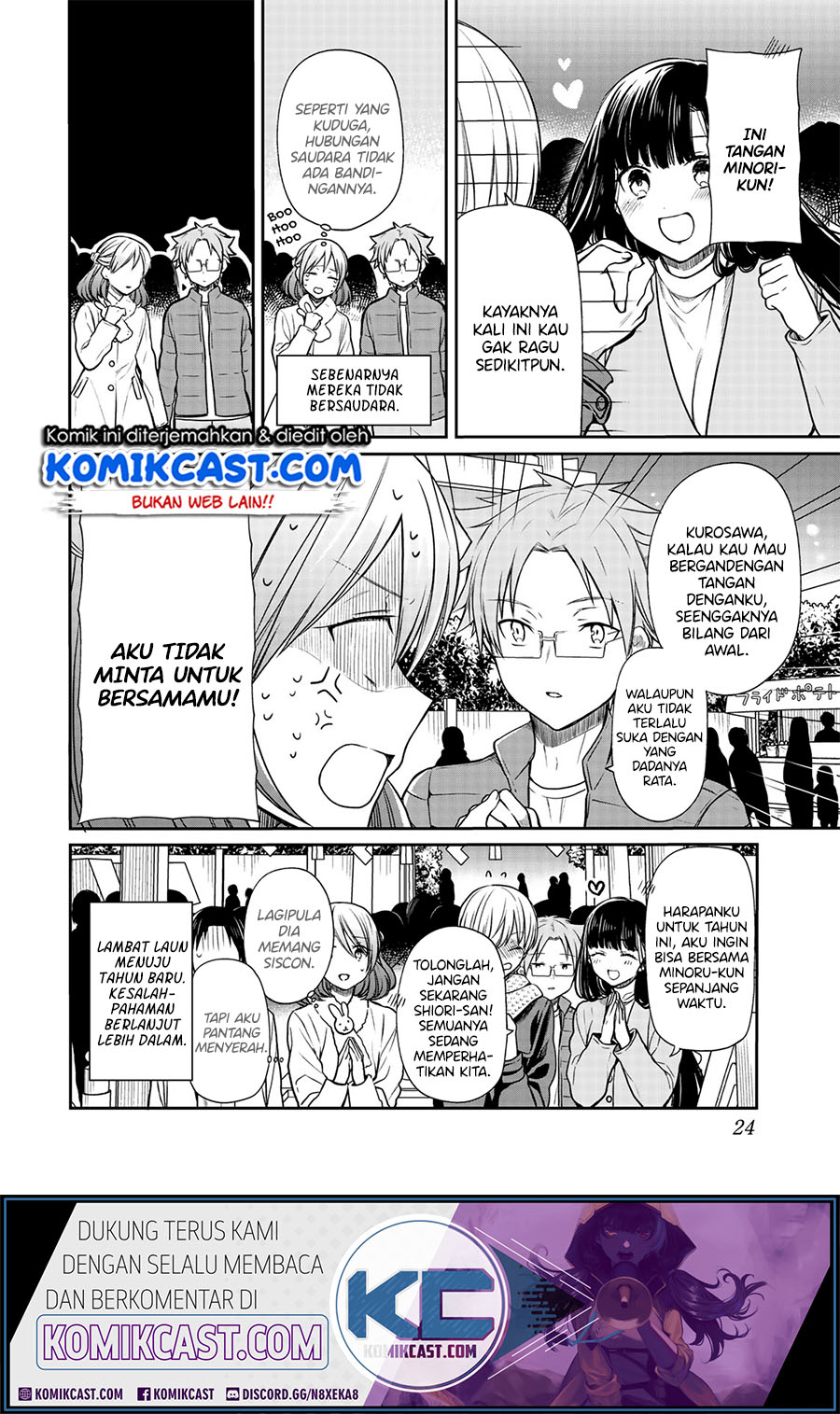 Danshi Koukousei wo Yashinaitai Oneesan no Hanashi Chapter 139 - halaman 5