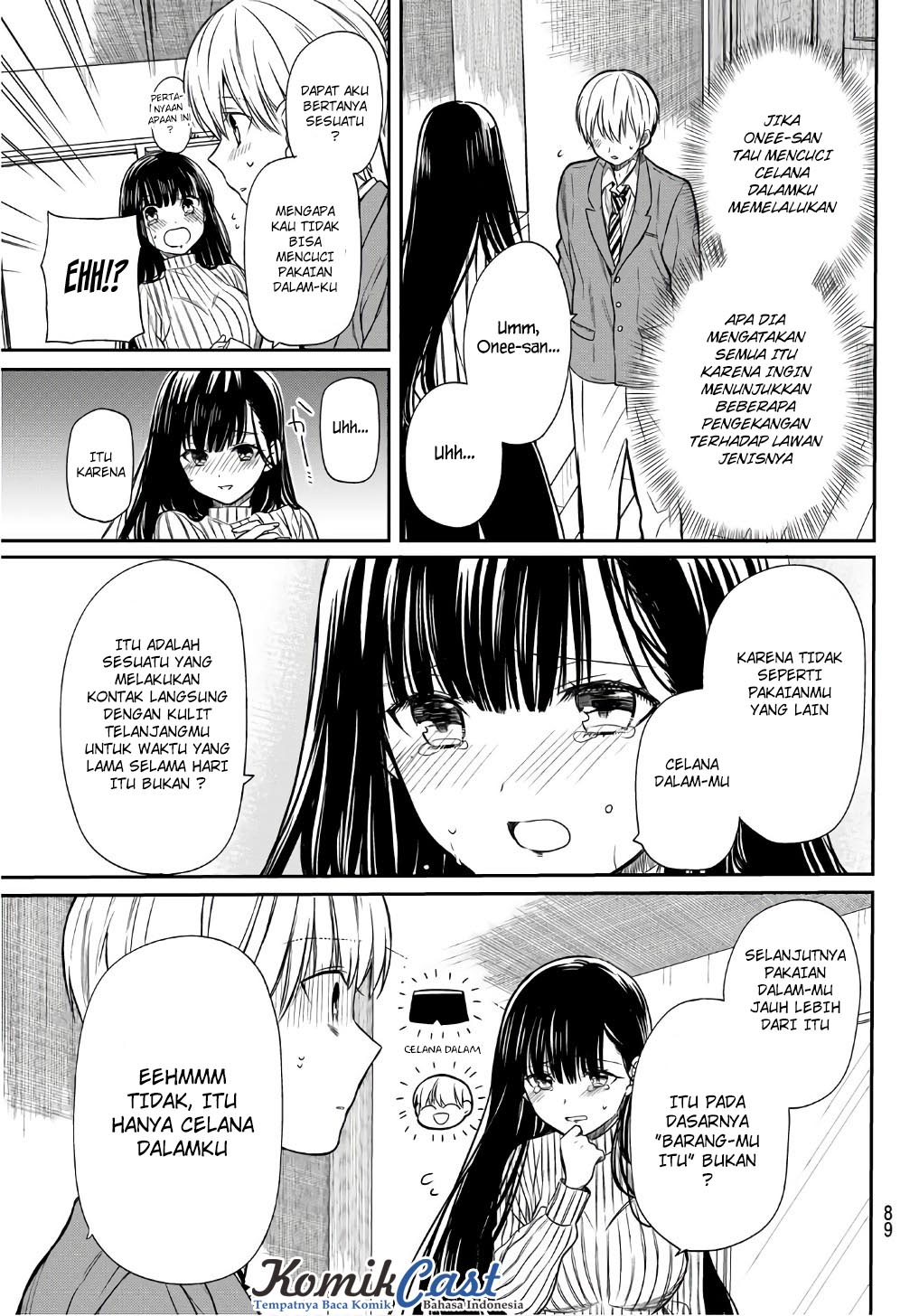 Danshi Koukousei wo Yashinaitai Oneesan no Hanashi Chapter 14 - halaman 4