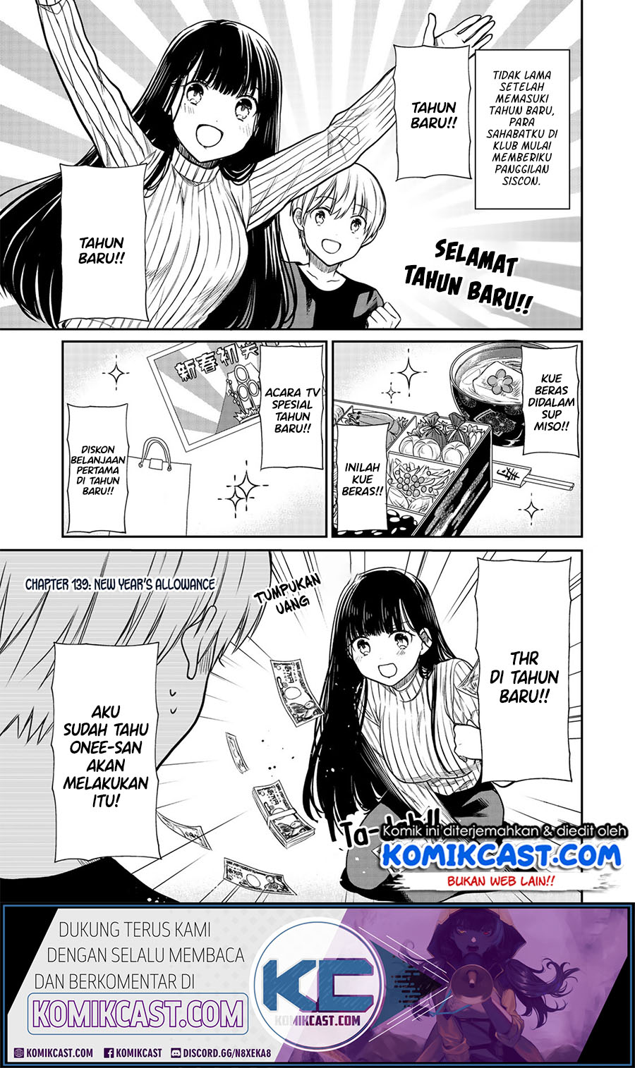 Danshi Koukousei wo Yashinaitai Oneesan no Hanashi Chapter 140 - halaman 2