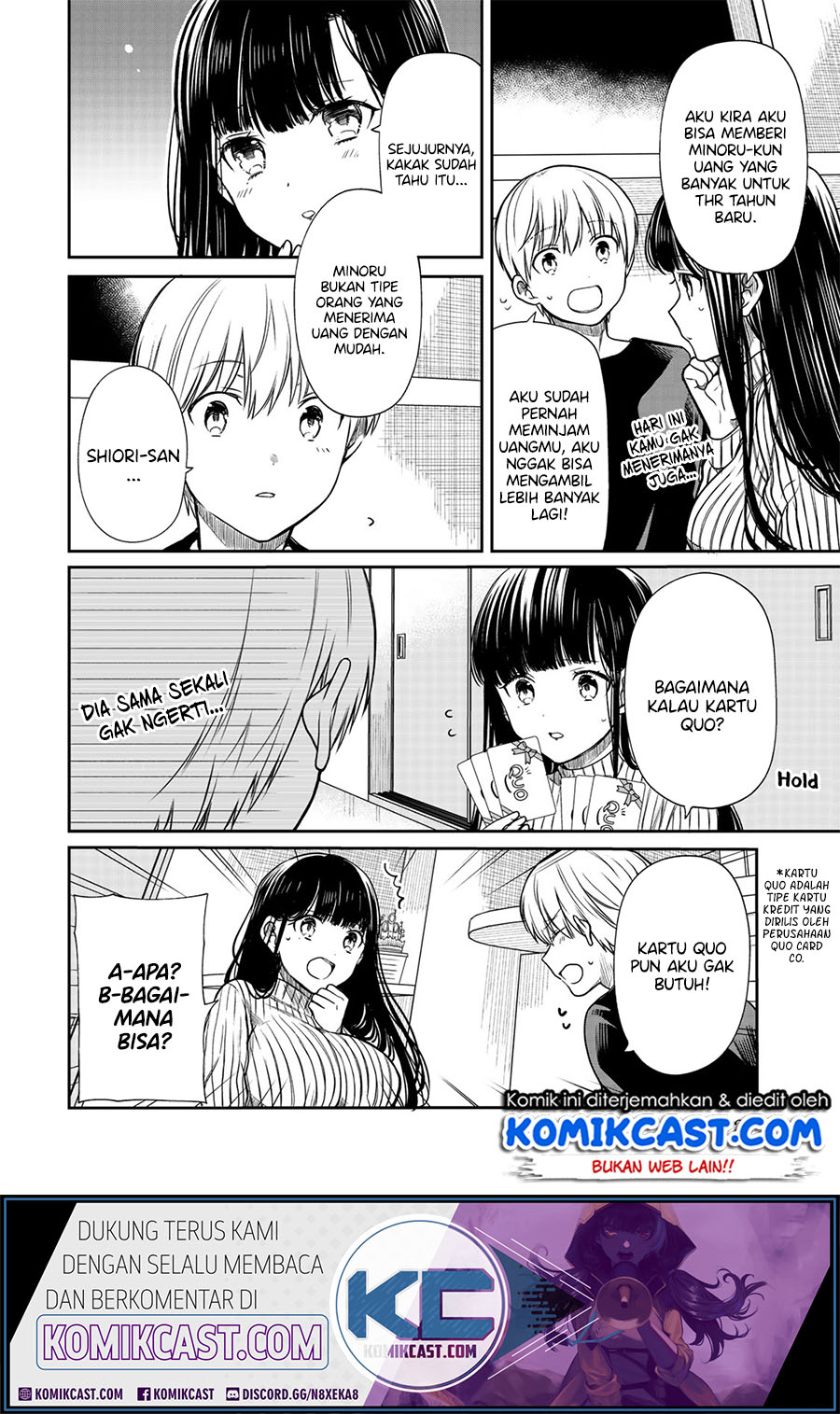Danshi Koukousei wo Yashinaitai Oneesan no Hanashi Chapter 140 - halaman 3