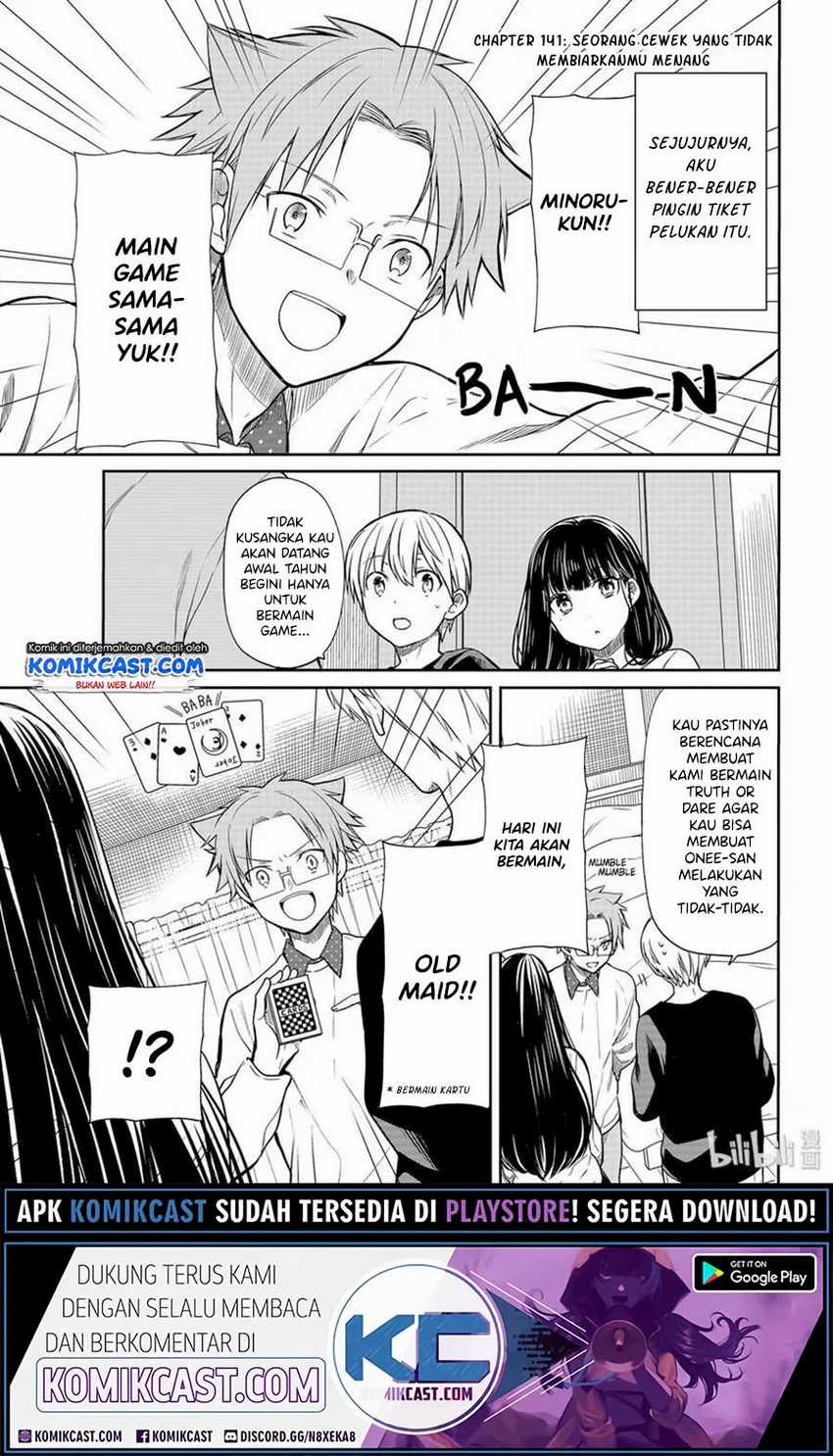 Danshi Koukousei wo Yashinaitai Oneesan no Hanashi Chapter 141 - halaman 2