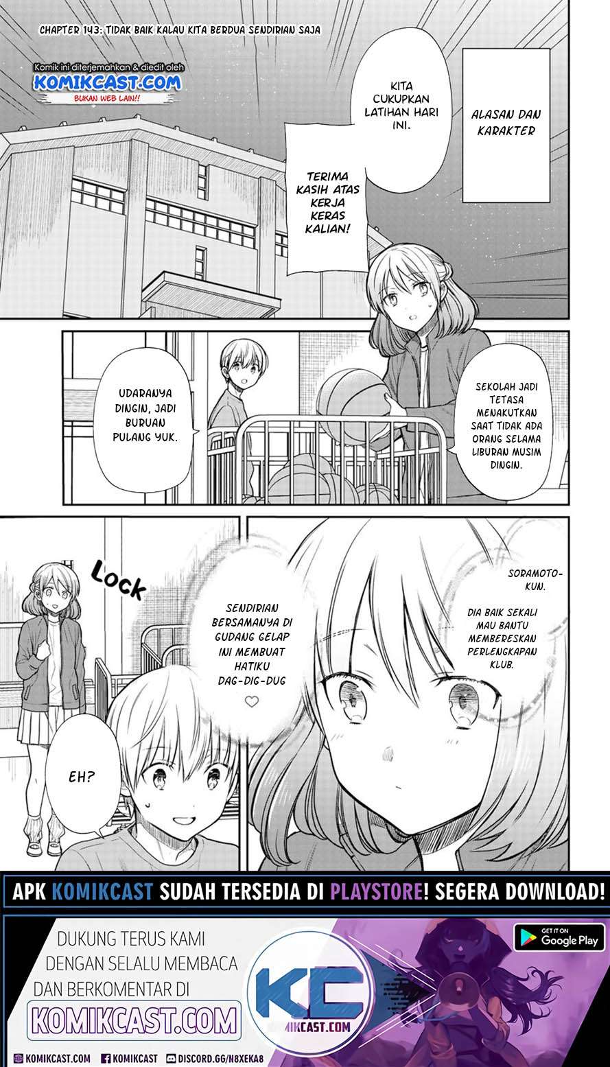 Danshi Koukousei wo Yashinaitai Oneesan no Hanashi Chapter 143 - halaman 2