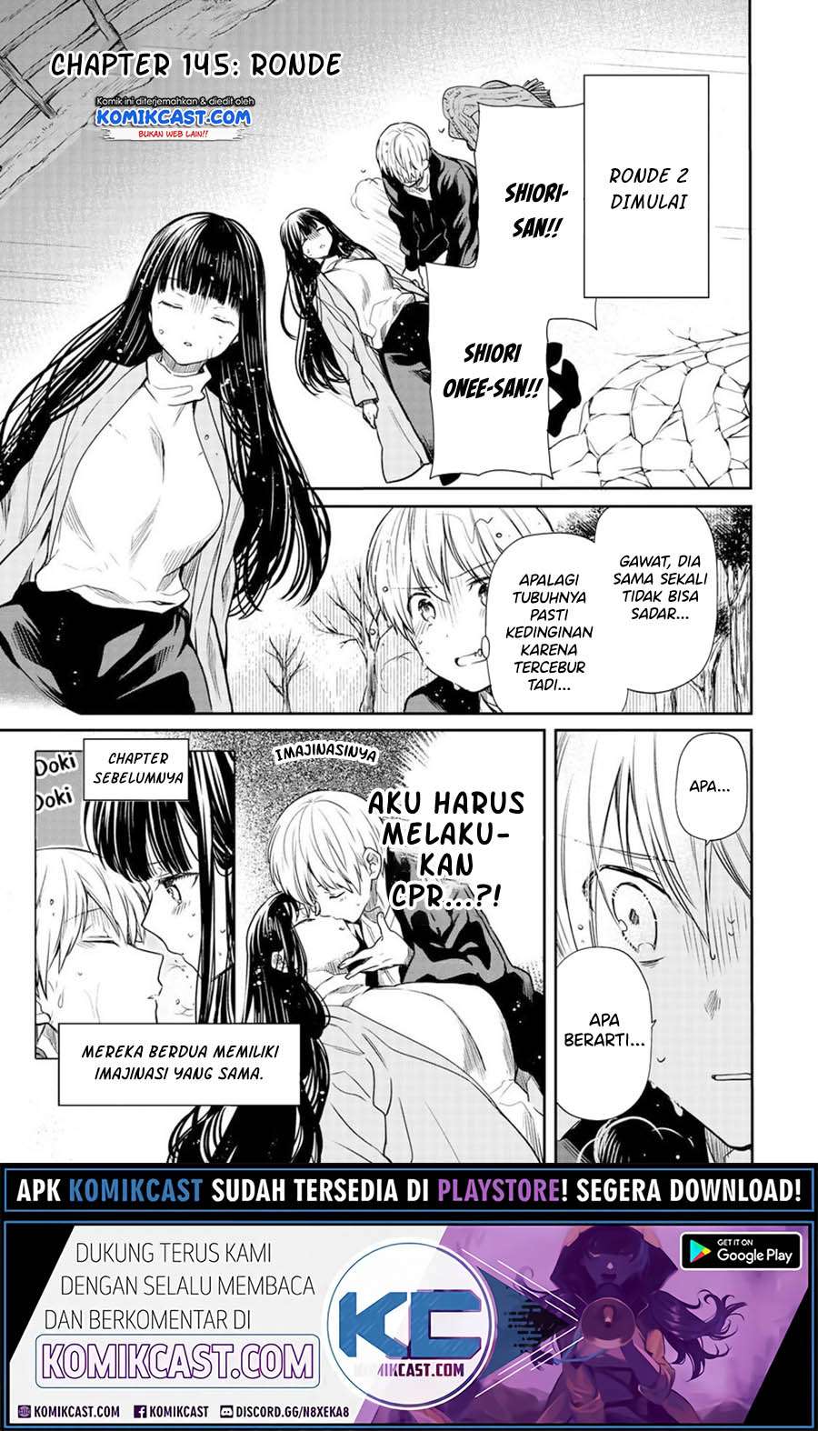 Danshi Koukousei wo Yashinaitai Oneesan no Hanashi Chapter 145 - halaman 2