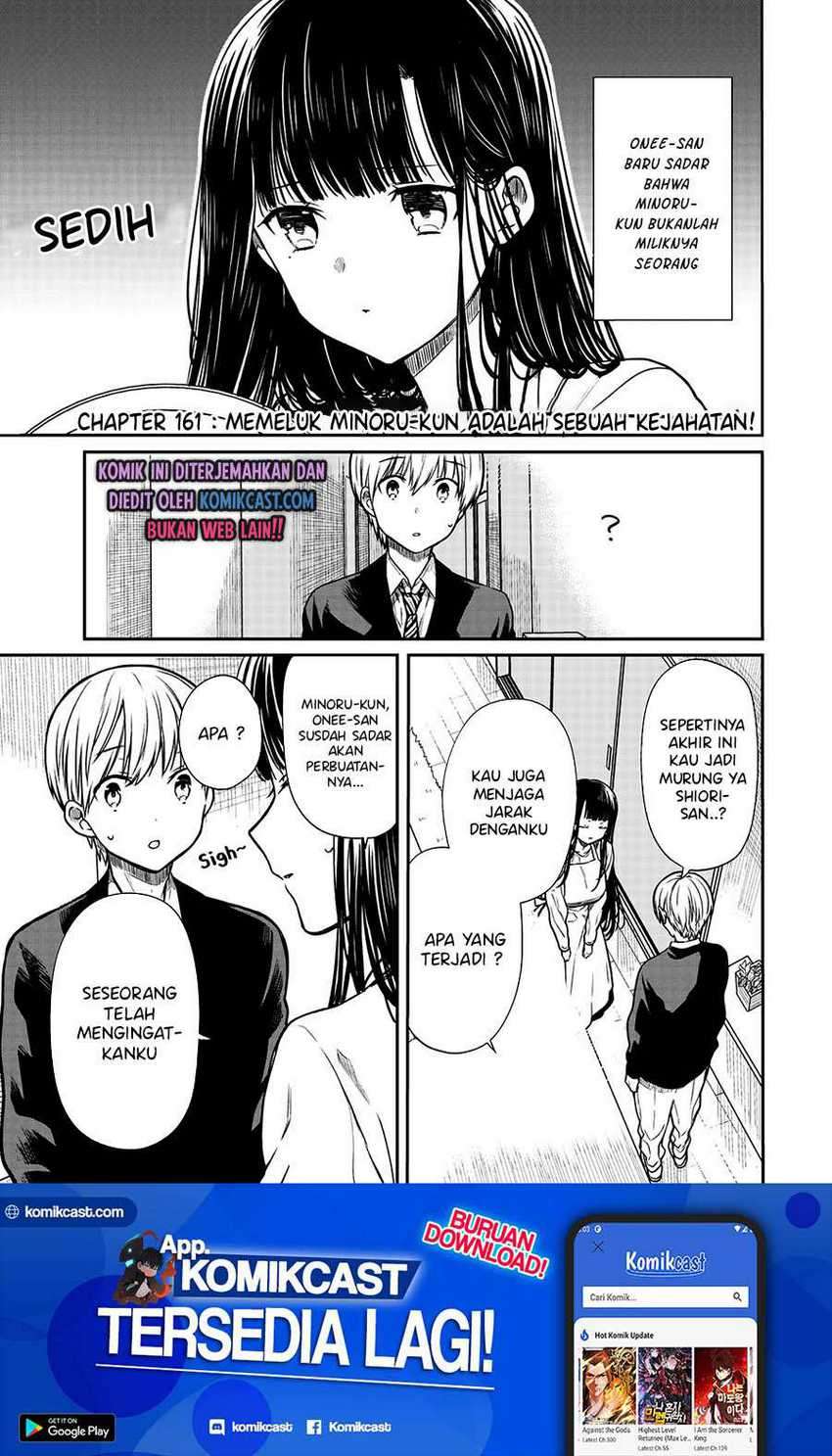 Danshi Koukousei wo Yashinaitai Oneesan no Hanashi Chapter 161 - halaman 2