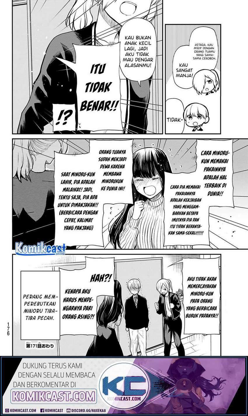 Danshi Koukousei wo Yashinaitai Oneesan no Hanashi Chapter 171 - halaman 9