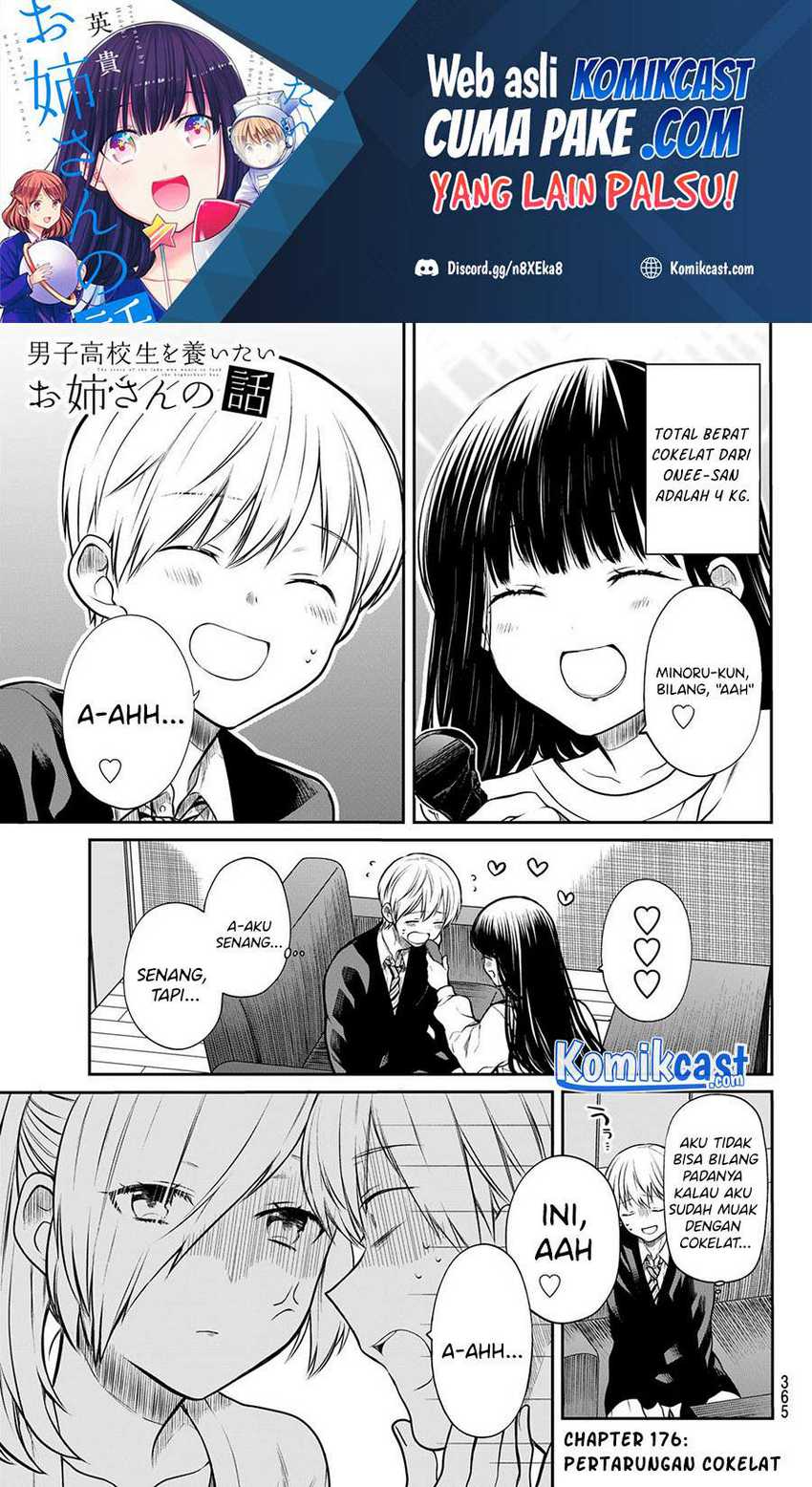 Danshi Koukousei wo Yashinaitai Oneesan no Hanashi Chapter 176 - halaman 2