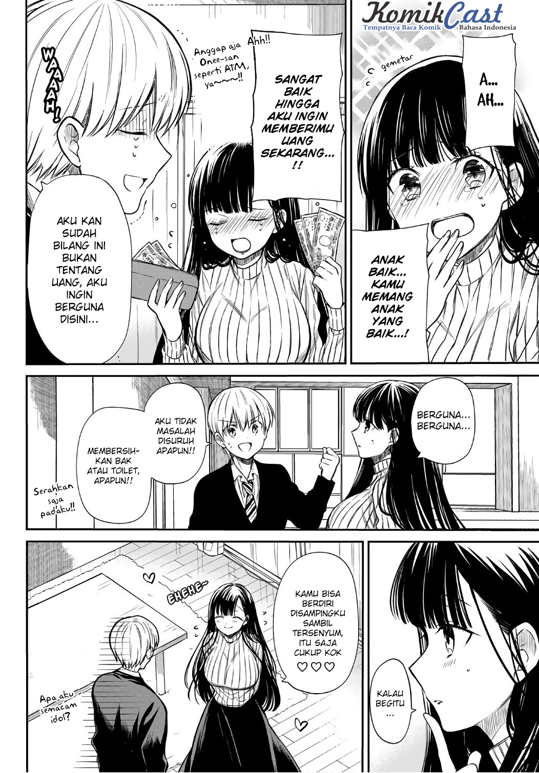 Danshi Koukousei wo Yashinaitai Oneesan no Hanashi Chapter 18 - halaman 3