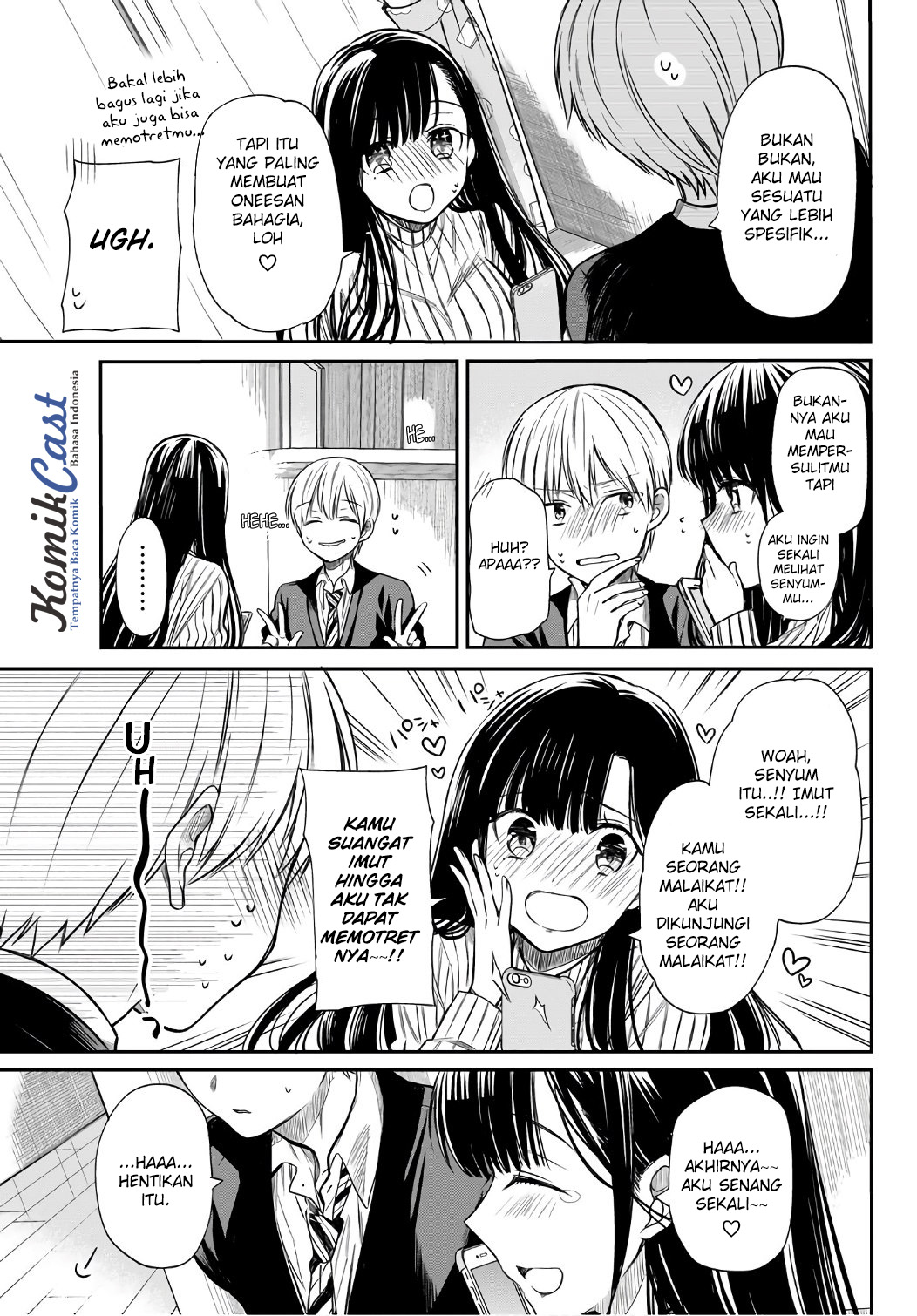 Danshi Koukousei wo Yashinaitai Oneesan no Hanashi Chapter 18 - halaman 4