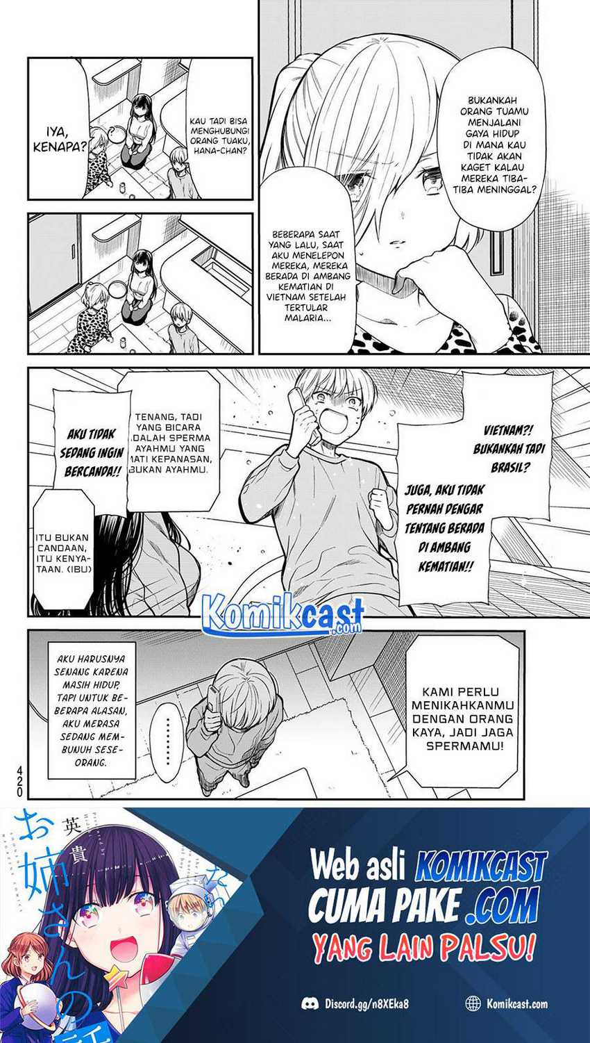 Danshi Koukousei wo Yashinaitai Oneesan no Hanashi Chapter 185 - halaman 5
