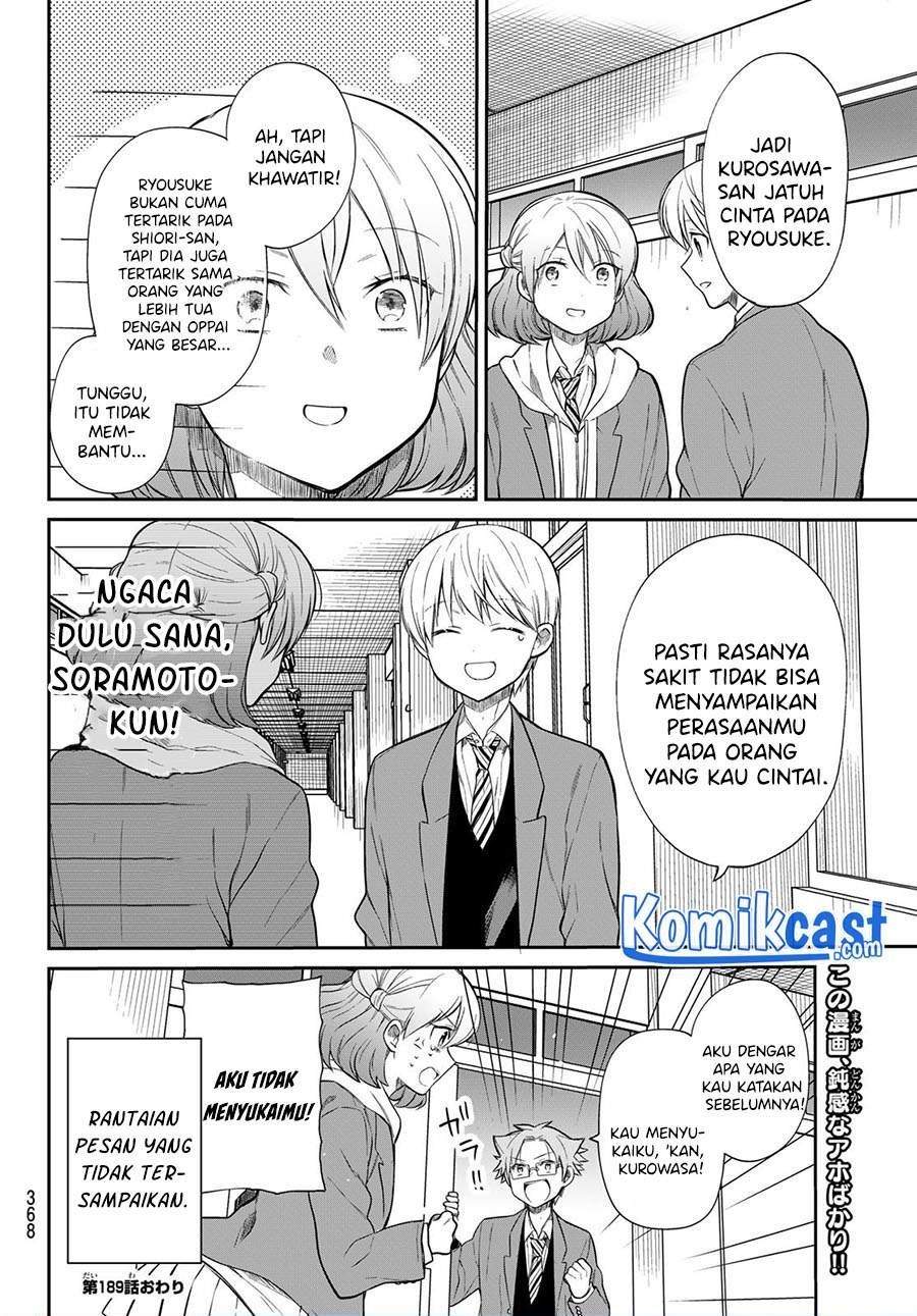 Danshi Koukousei wo Yashinaitai Oneesan no Hanashi Chapter 189 - halaman 4