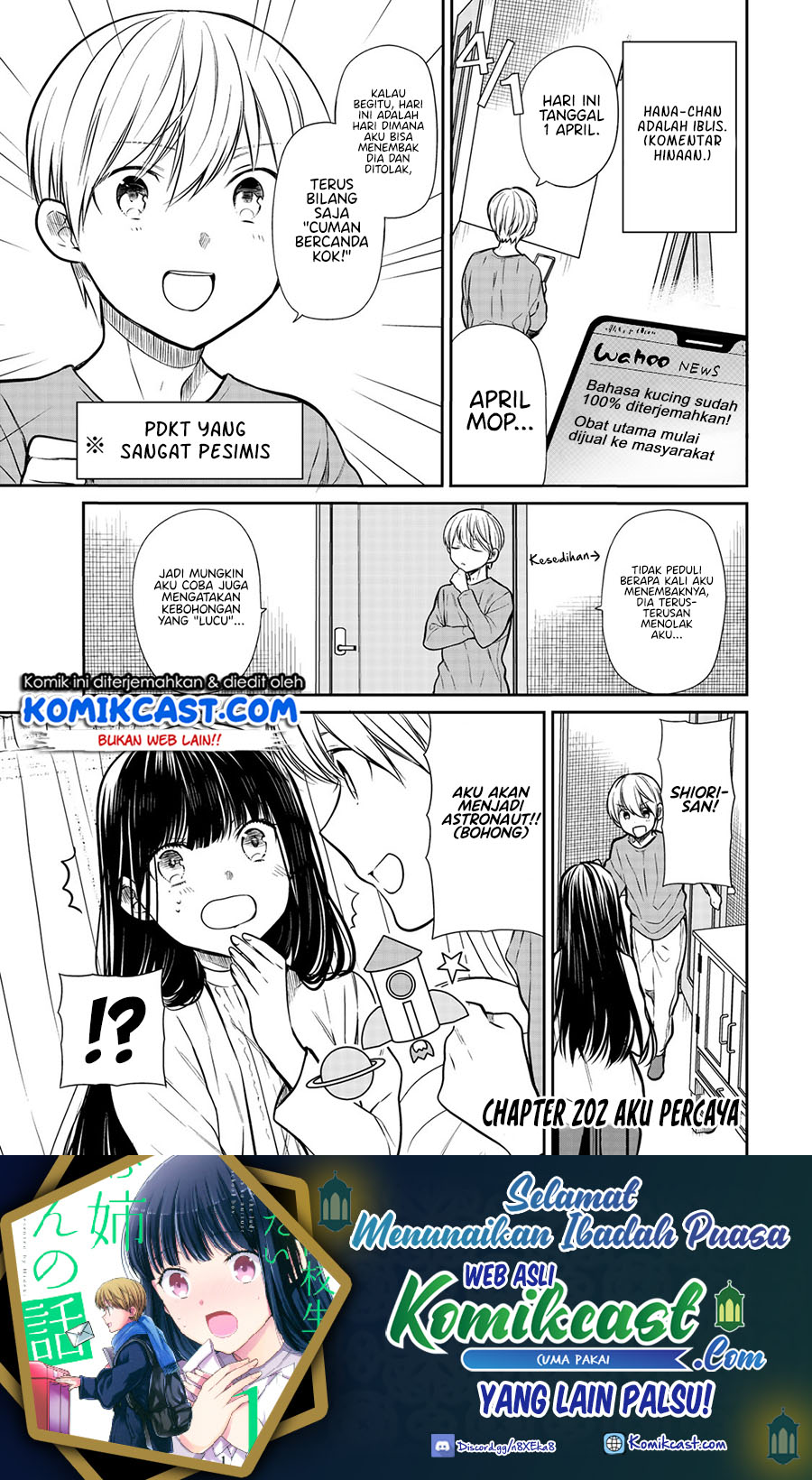 Danshi Koukousei wo Yashinaitai Oneesan no Hanashi Chapter 202 - halaman 2