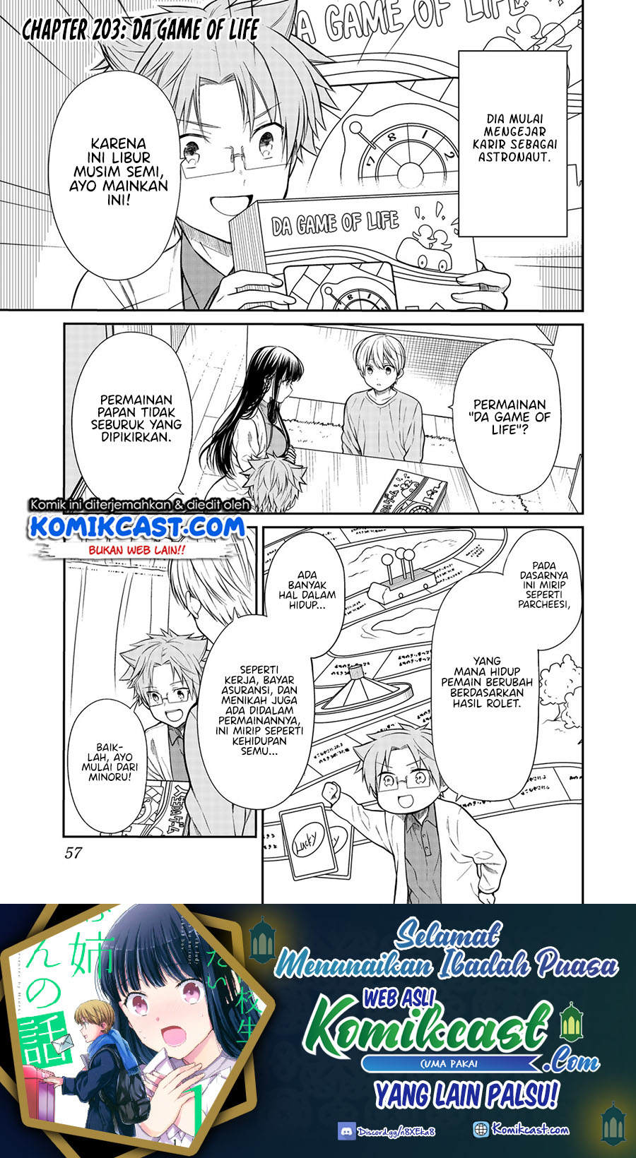 Danshi Koukousei wo Yashinaitai Oneesan no Hanashi Chapter 203 - halaman 2