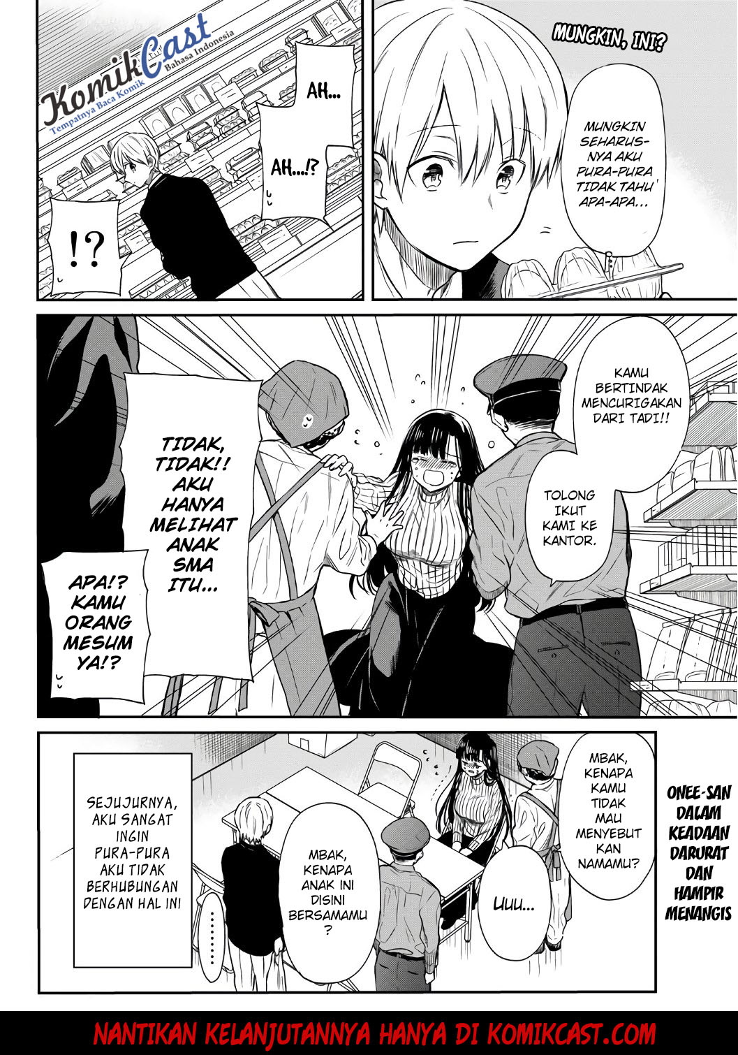 Danshi Koukousei wo Yashinaitai Oneesan no Hanashi Chapter 21 - halaman 6