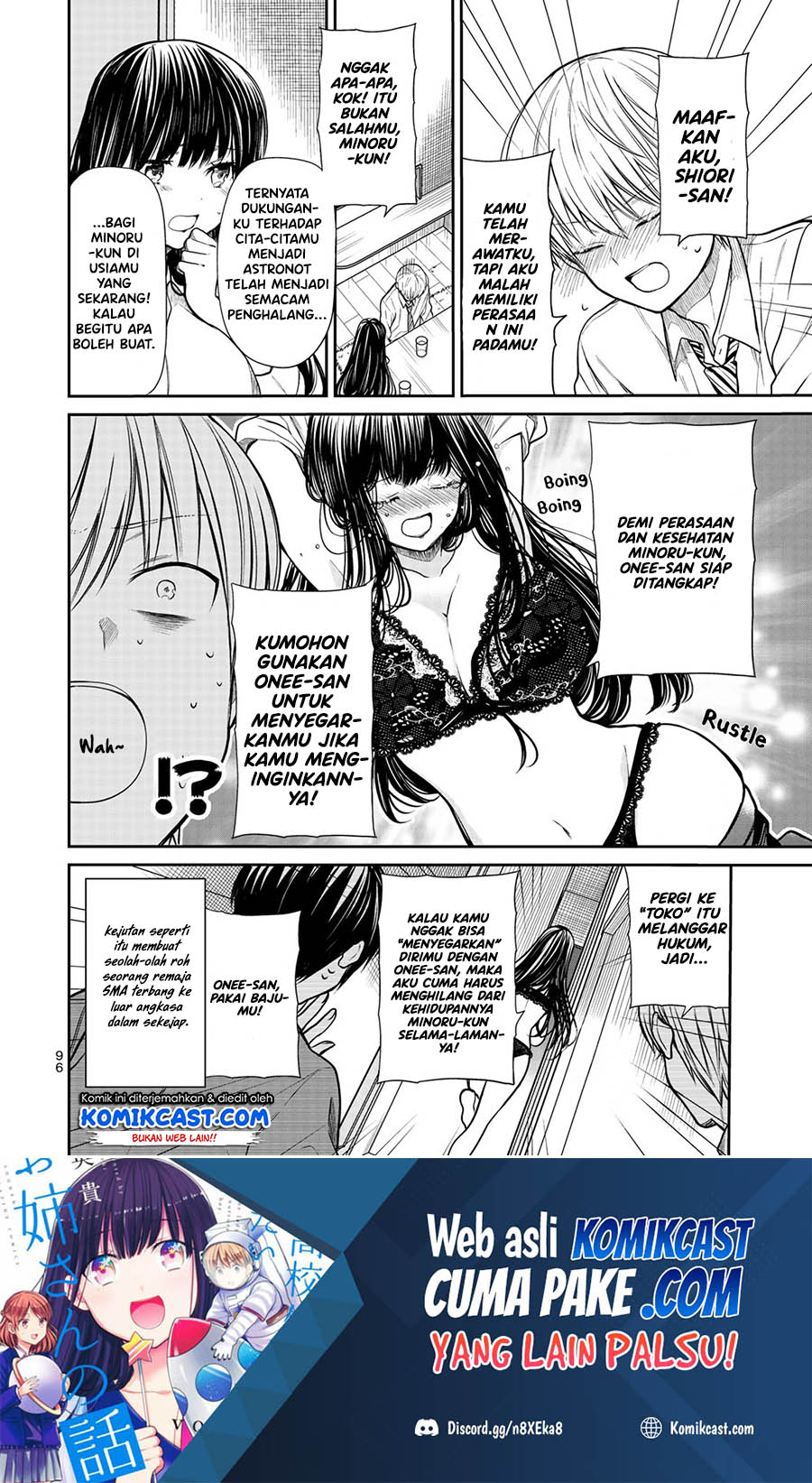 Danshi Koukousei wo Yashinaitai Oneesan no Hanashi Chapter 211 - halaman 5