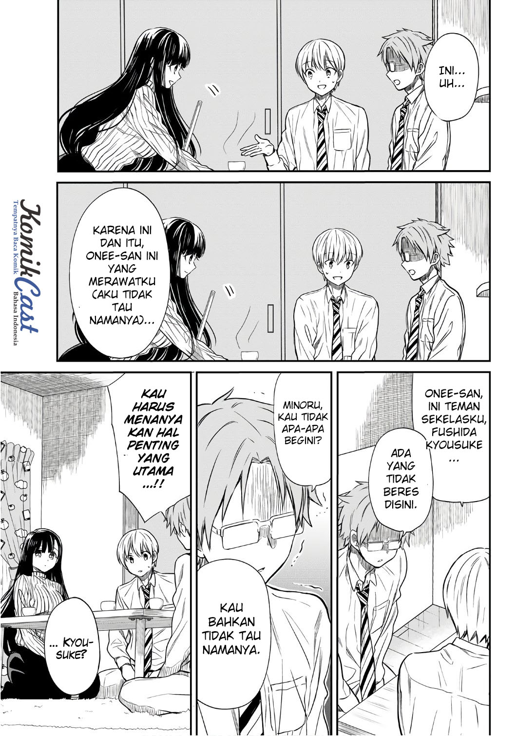 Danshi Koukousei wo Yashinaitai Oneesan no Hanashi Chapter 22 - halaman 5