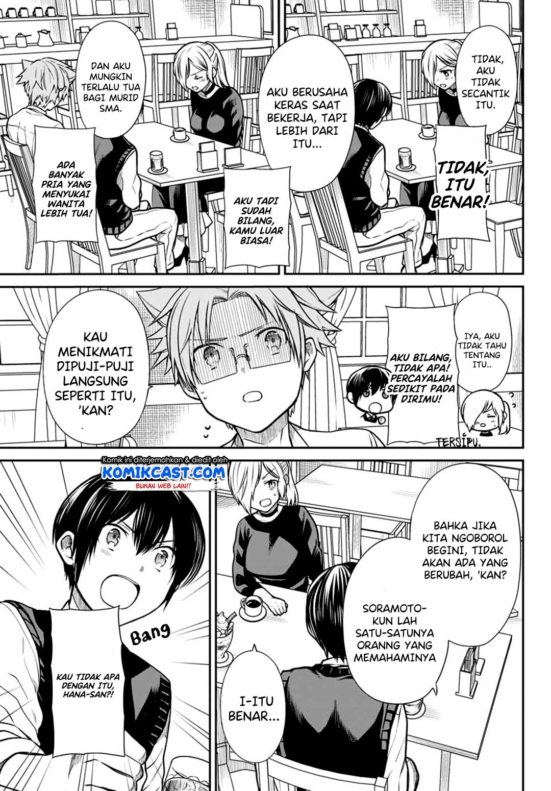 Danshi Koukousei wo Yashinaitai Oneesan no Hanashi Chapter 227 - halaman 6